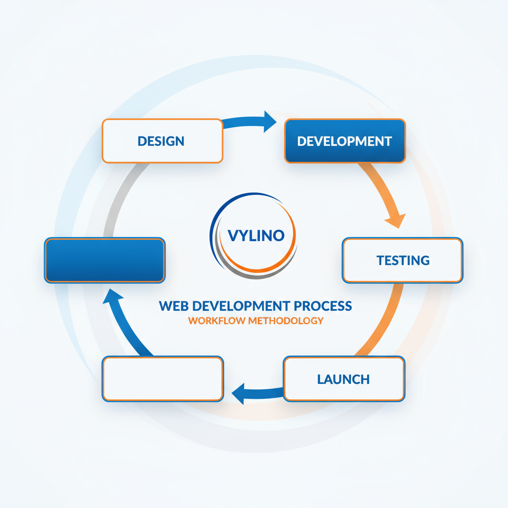 Website development services process steps
