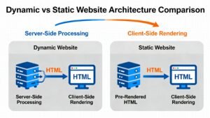 Dynamic vs static website
