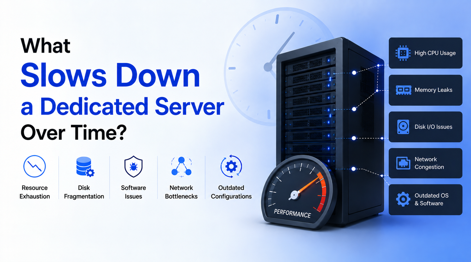 What Slows Down a Dedicated Server