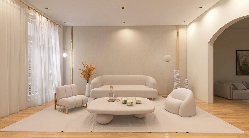 Light lounge interior for the Cloud modular concept