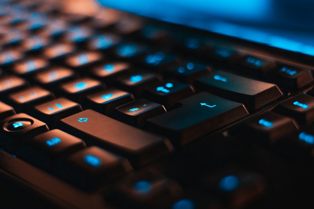Desktop keyboard category illustration