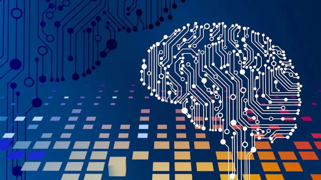 Abstract artificial intelligence visual for creative testing and marketing performance prediction
